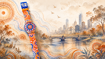 TIRRIKE, Decoded: Swatch's Destination Art Watch Named After Happiness
