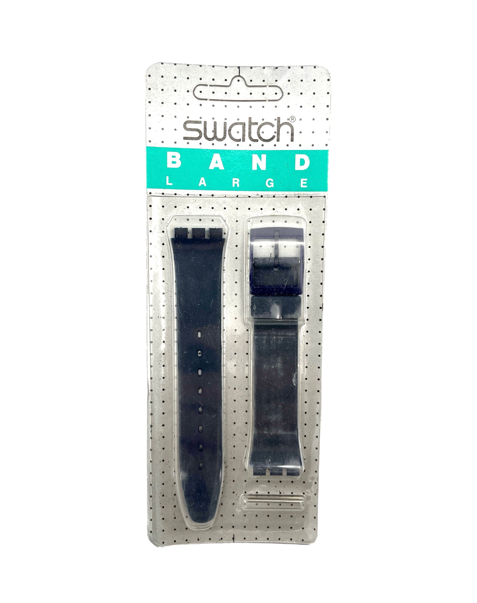 Bracelet de rechange Swatch 17mm en plastique Gent BLEU FONCÉ
