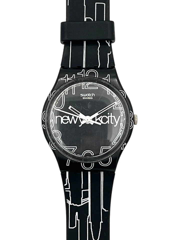 Swatch Gent LINES IN THE SKY - New York City GZ209 (2009)
