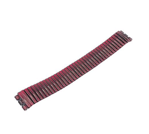 Bracelet de rechange métallique flexible pour Swatch 19 mm RED SNAPPER ASBM105 (1996)