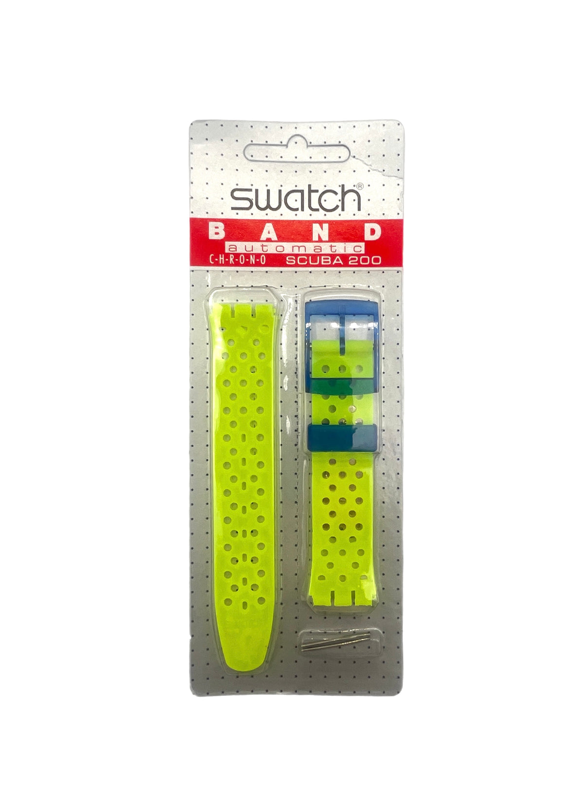 Swatch 17mm Scuba BORA BORA ASDN400 Replacement Band (1990)