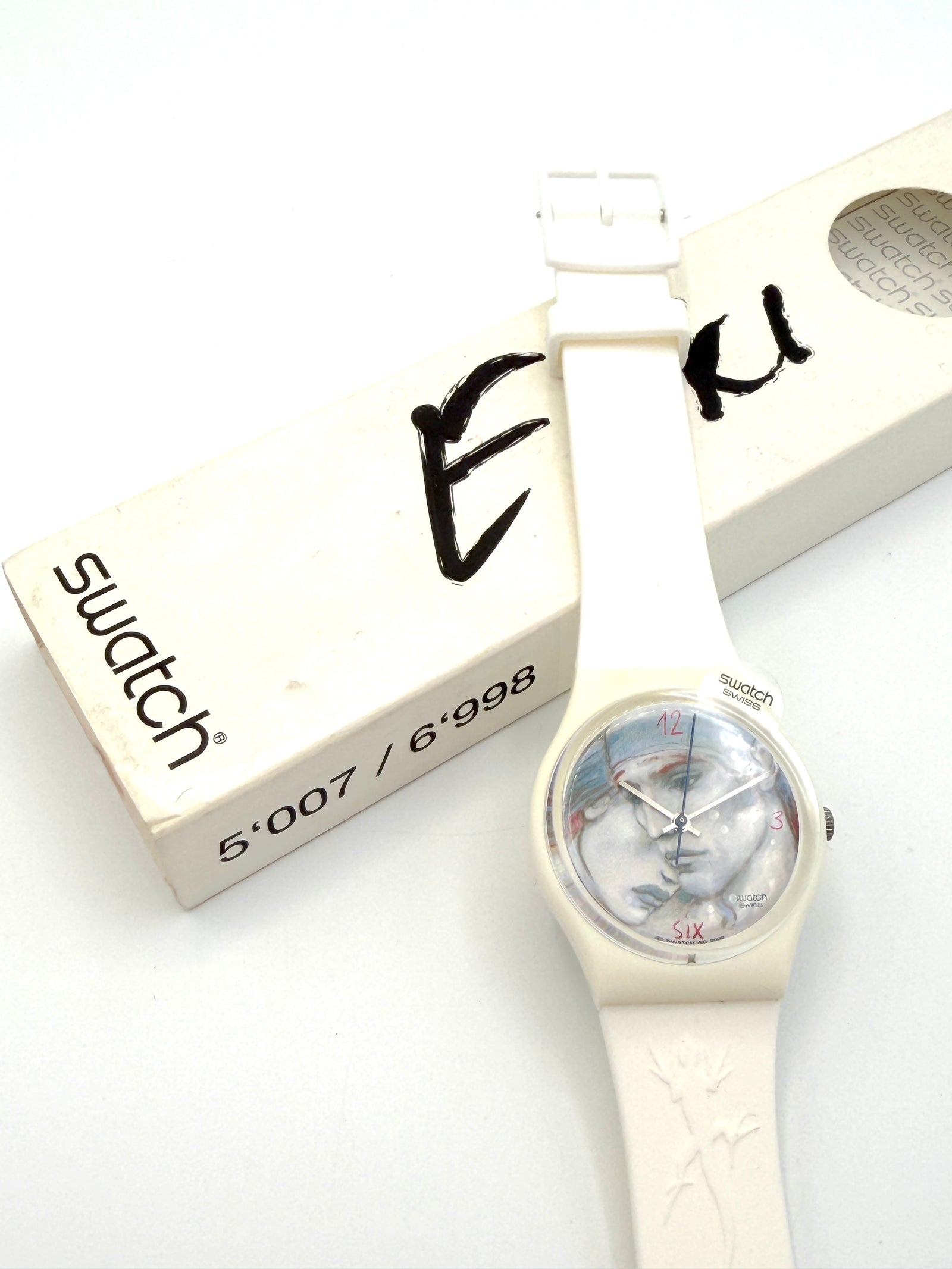 Swatch Gent INTO EACH OTHER GZ218S by Enki Bilal (2010)