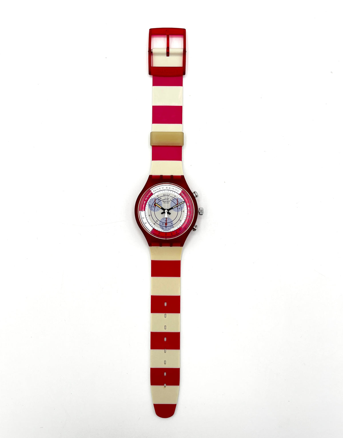 Swatch Chrono NAVY BERRY SCR100 (1991)