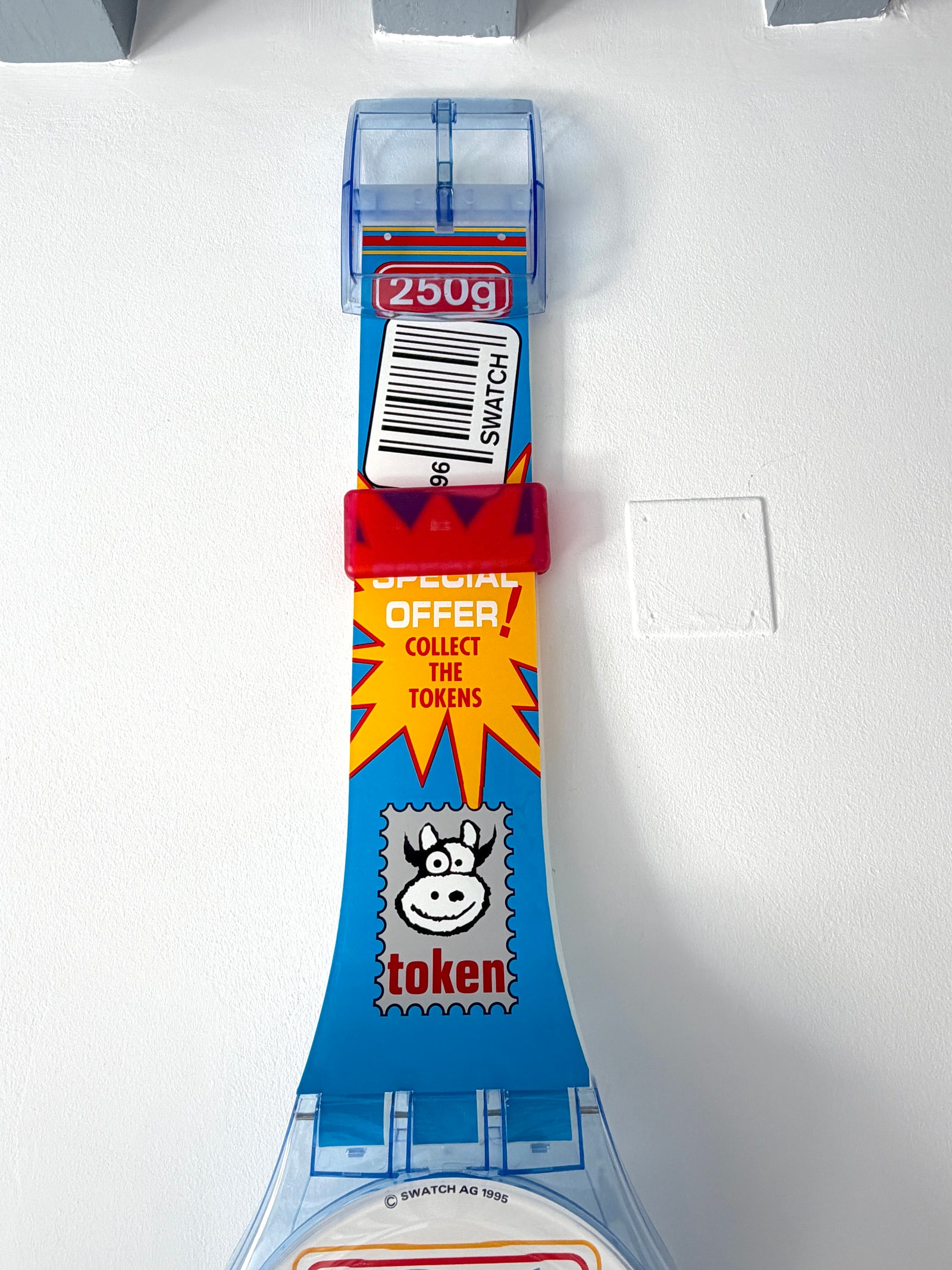 Swatch Maxi Wall Clock GOOD MORNING MGN156 (1995)