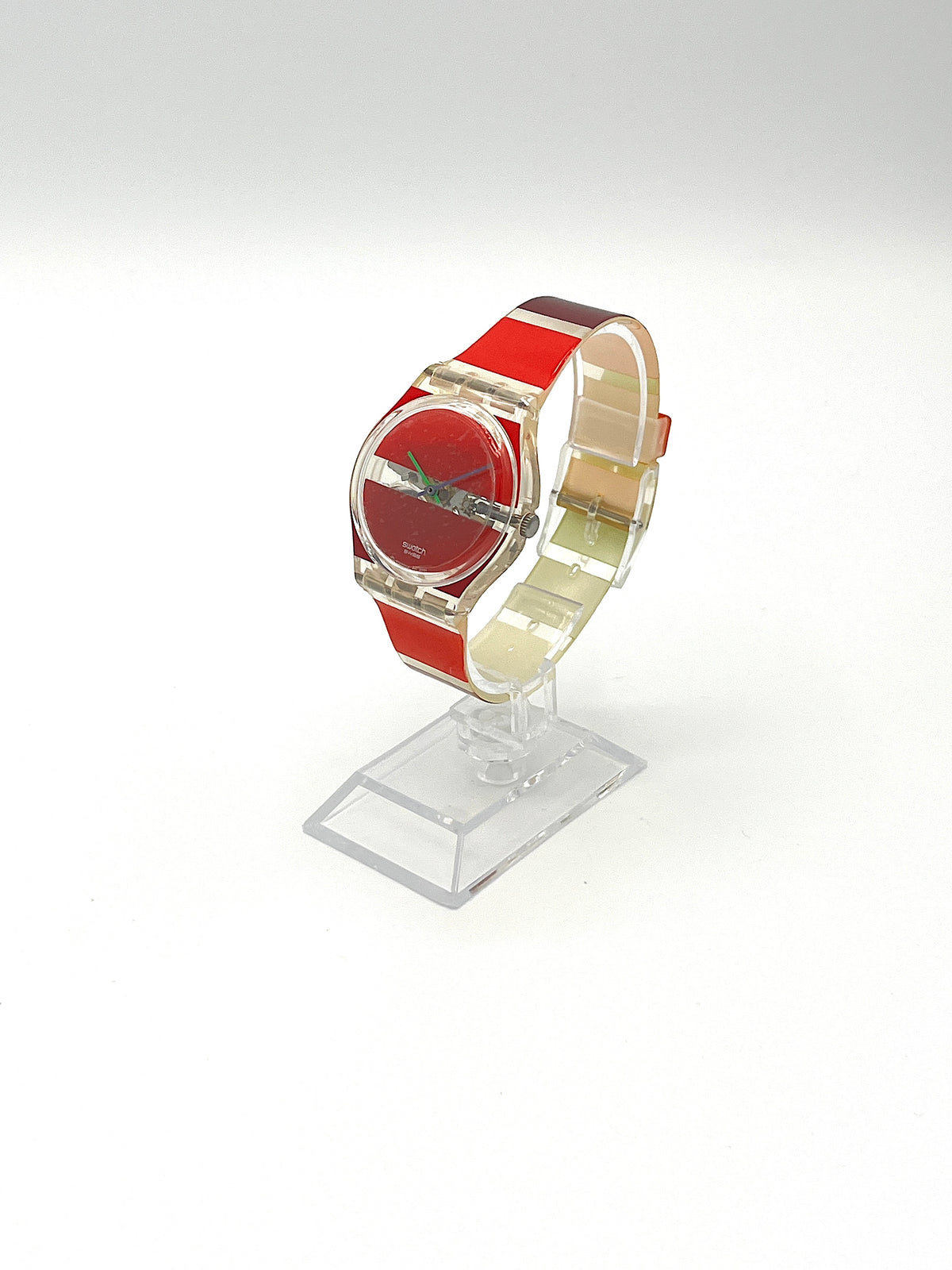Swatch Gent Red Painted Time GK377 by Stephen Dean (2002)