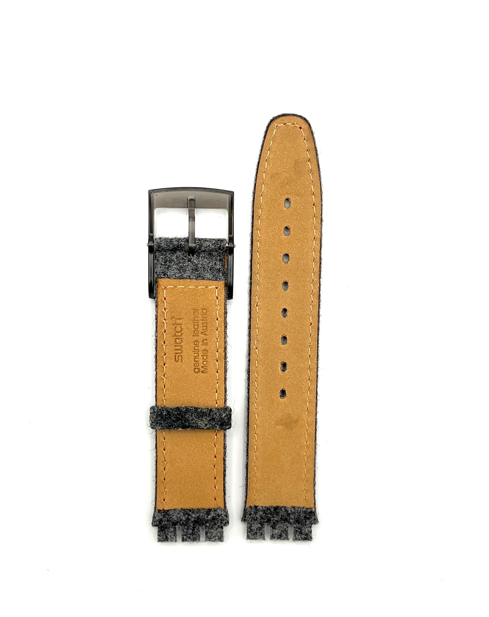 Swatch 17mm GRAUE HÜTTE ASAK400 Bracelet de Rechange Automatique (1993)