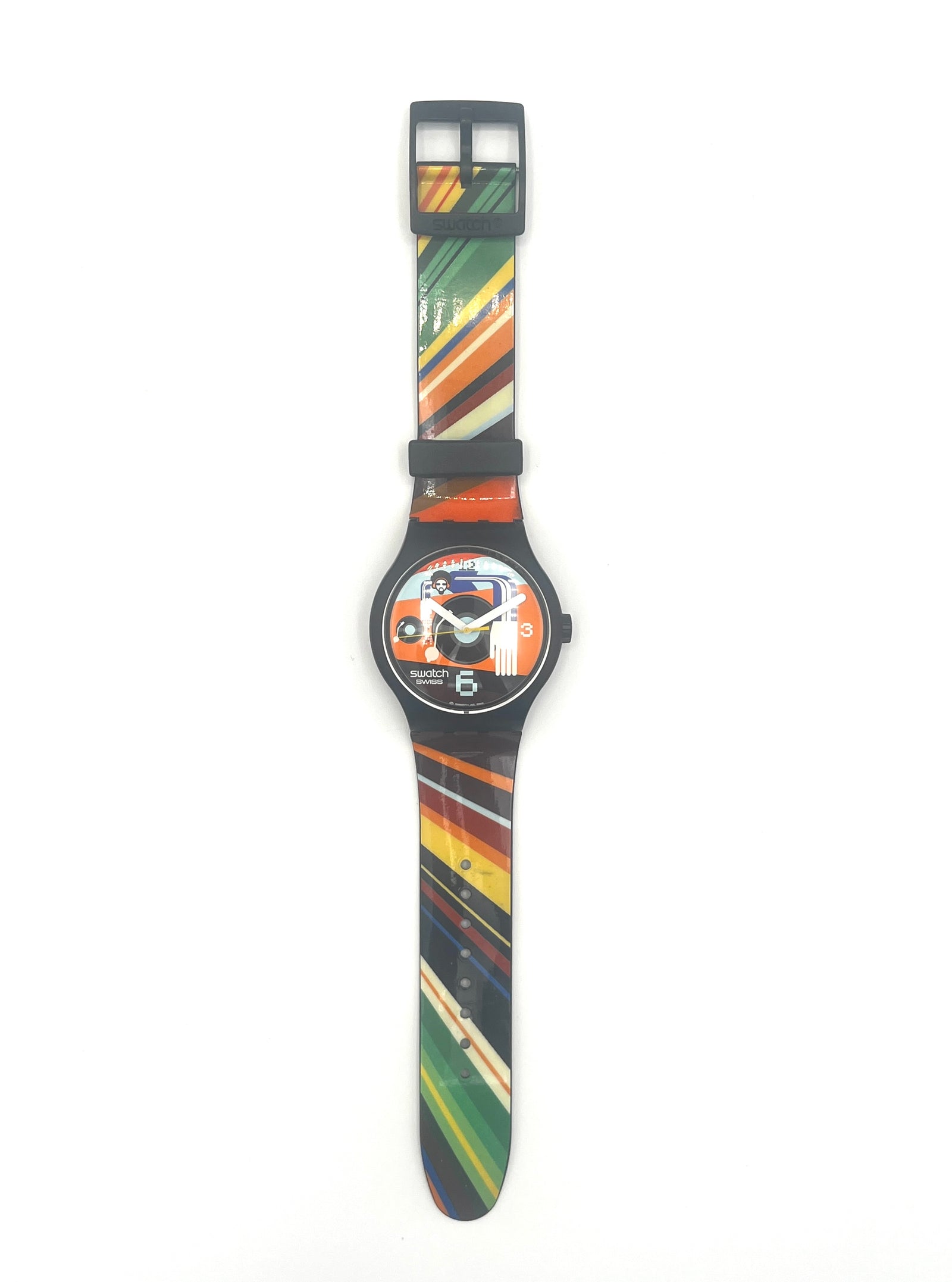 Swatch X-Large VINYL HOUR SUDB108 (2003)