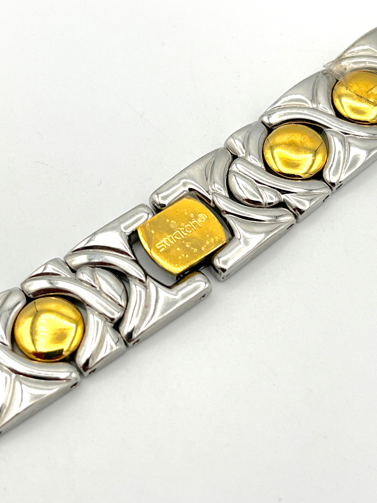 Bracelet de rechange en métal Swatch Irony 17mm DEVOTION AYLS113G (2000)