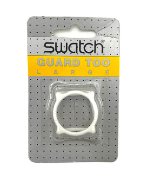 Protège-cadran Swatch TROP GRAND Blanc Pour Montres de 34 mm