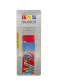 Bracelet de rechange pour Pop Swatch MEEOOOW APWK156 (1992)
