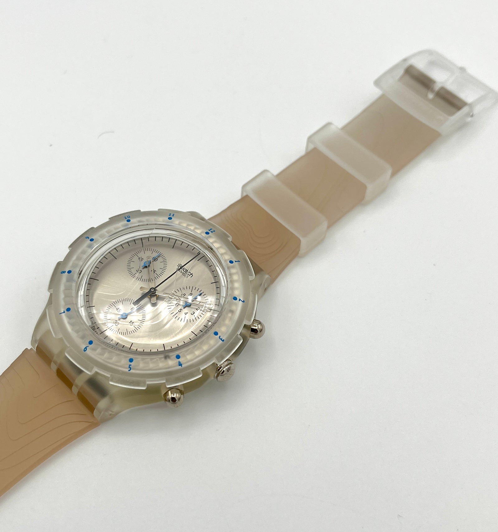 Swatch Aqua Chrono CARTOGRAPHIC SBK113 (1997)