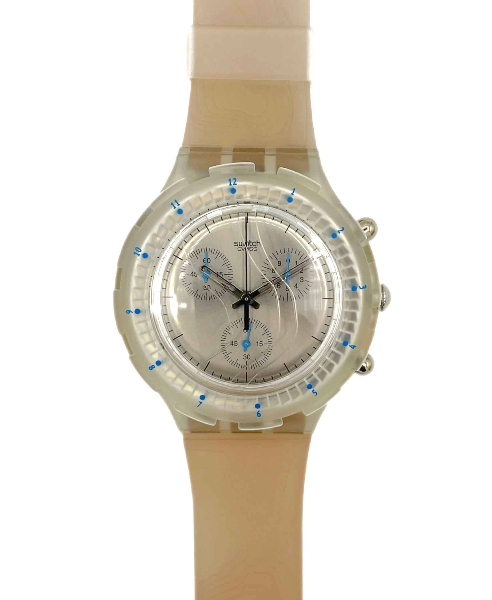Swatch Aqua Chrono CARTOGRAPHIC SBK113 (1997)
