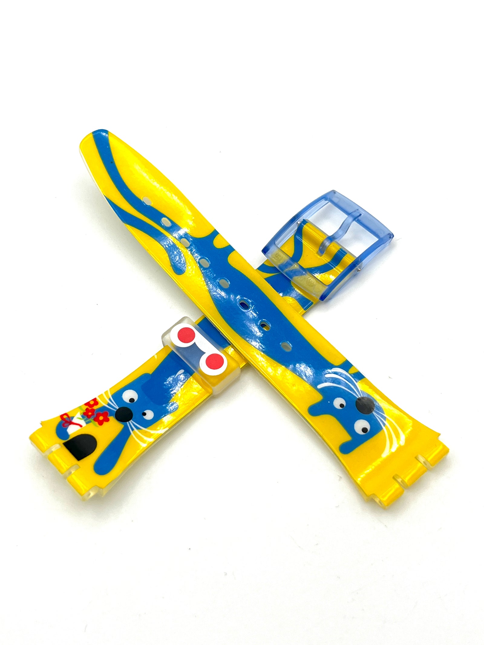 Bracelet de remplacement Swatch 17mm Gent EXTENSIBLE AGE119