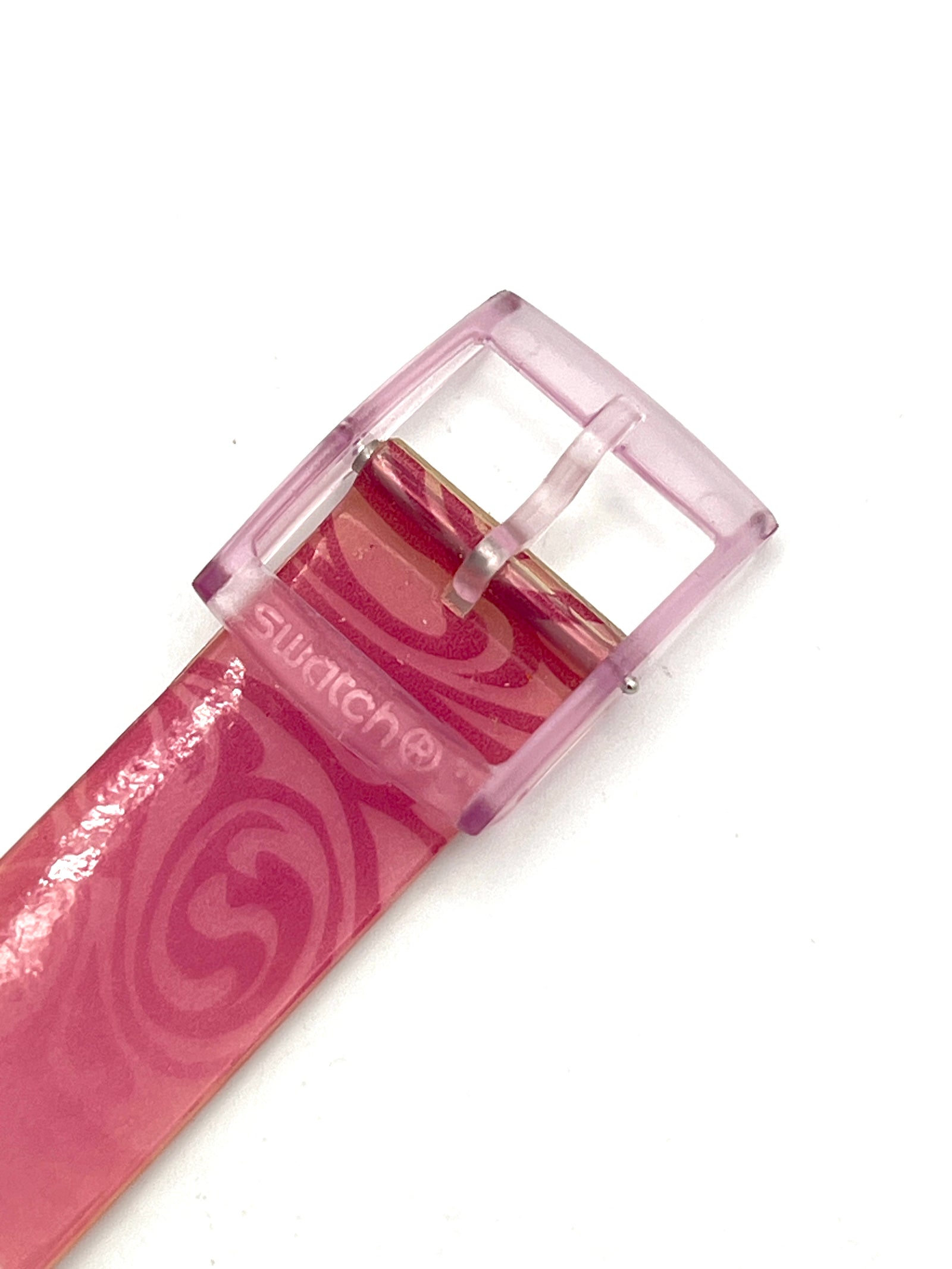 Bracelet de remplacement Swatch 17mm Gent ROSE ALOHA AGP124 (2004)