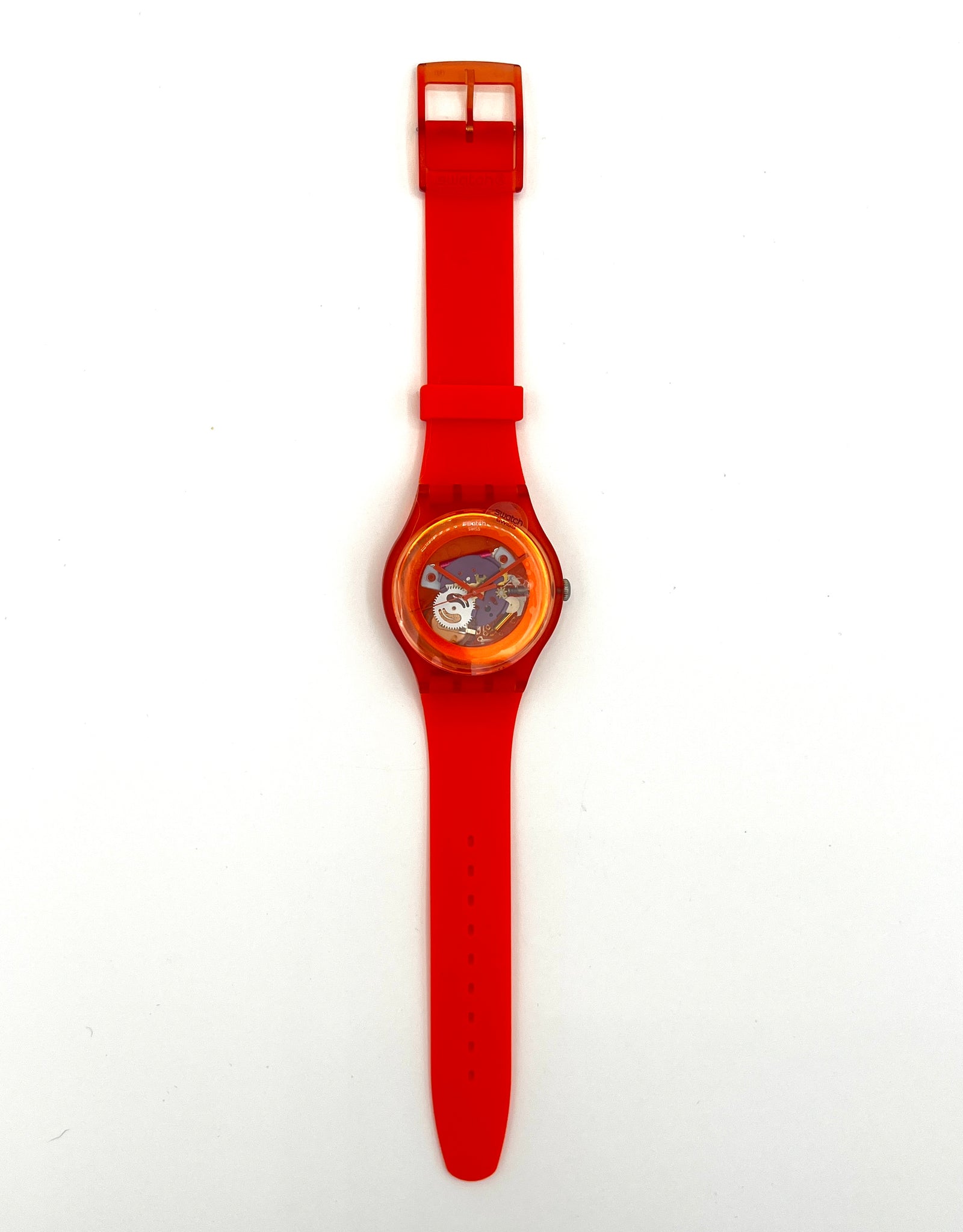 Swatch New Gent ORANGISH LACQUERED SUOO100 (2012)
