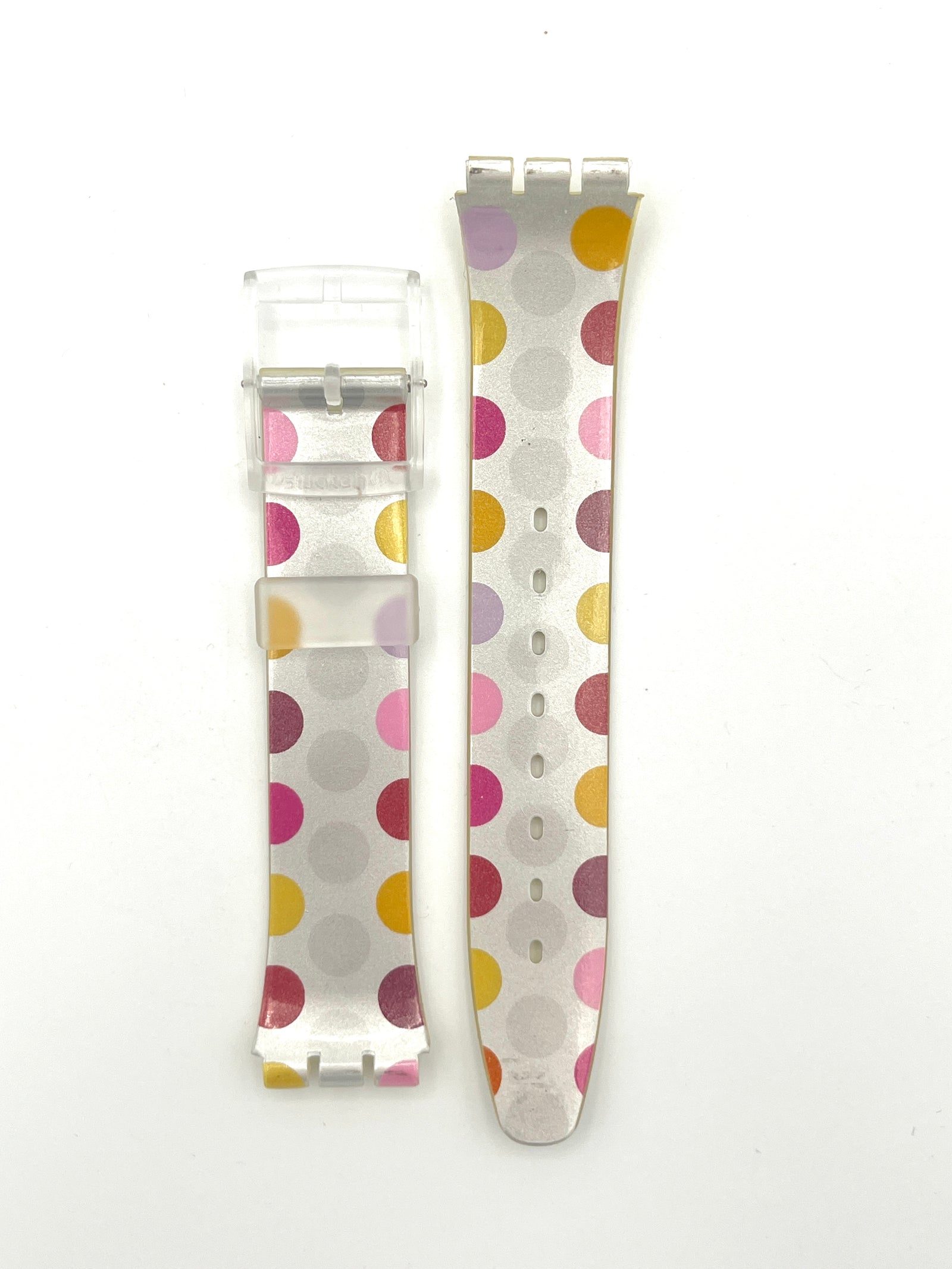 Bracelet de rechange Swatch 17mm Gent MELTING SPOT AGE125 (2004)