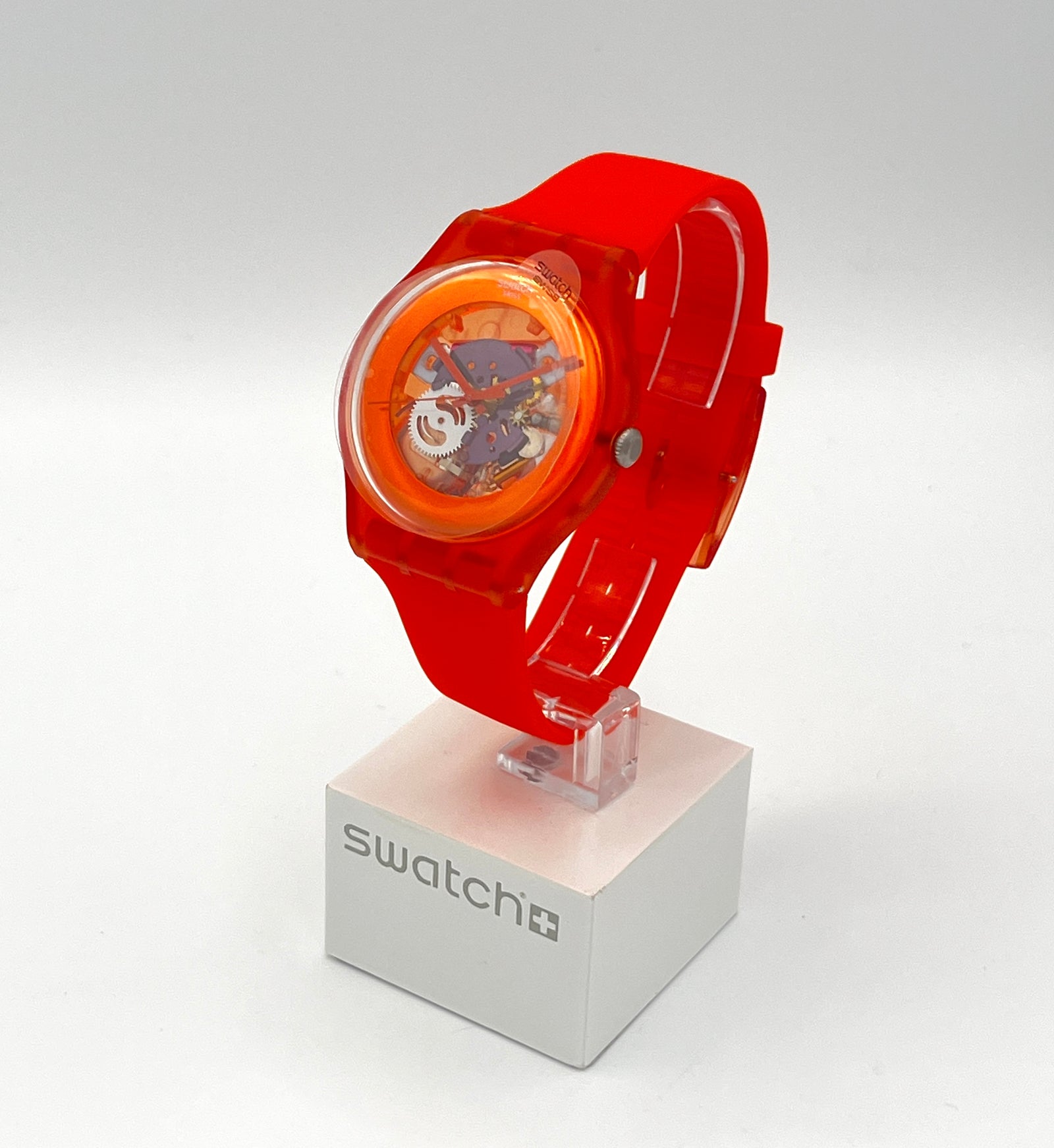 Swatch New Gent ORANGISH LACQUERED SUOO100 (2012)