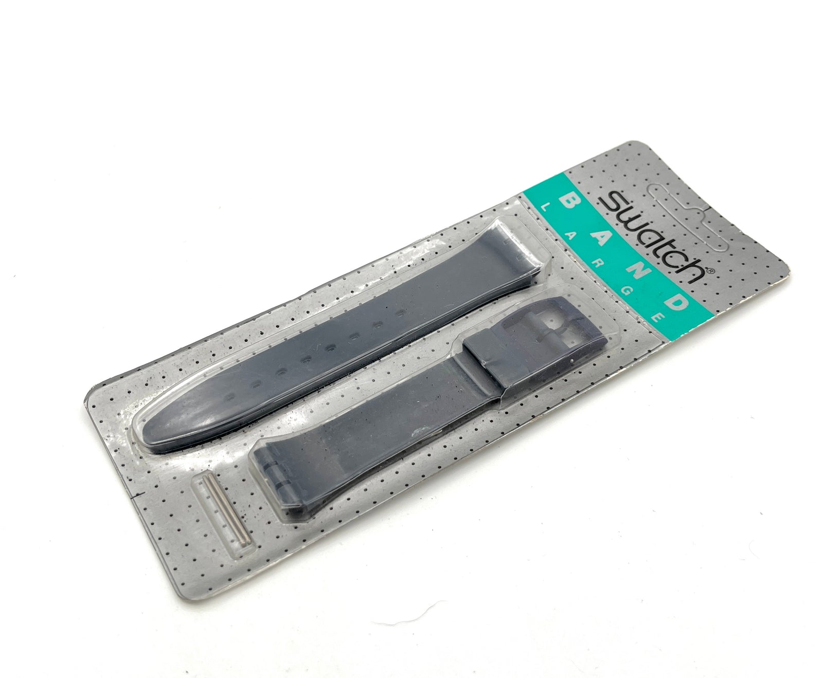 Bracelet de rechange Swatch 17mm en plastique Gent BLEU FONCÉ