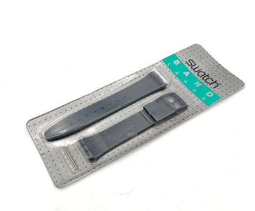 Bracelet de rechange Swatch 17mm en plastique Gent BLEU FONCÉ