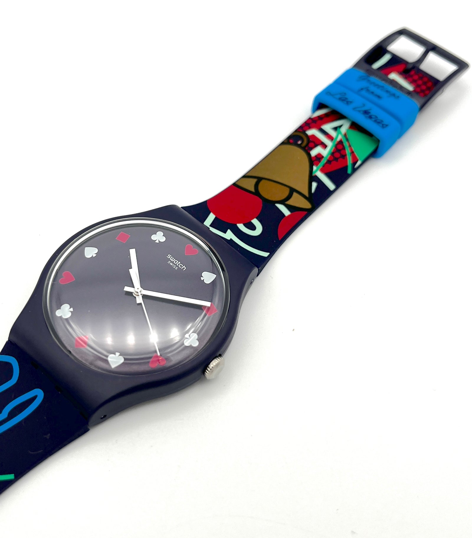 Swatch New Gent WHAT HAPPENS IN VEGAS - Destination LAS VEGAS SUOZ234 (2016)