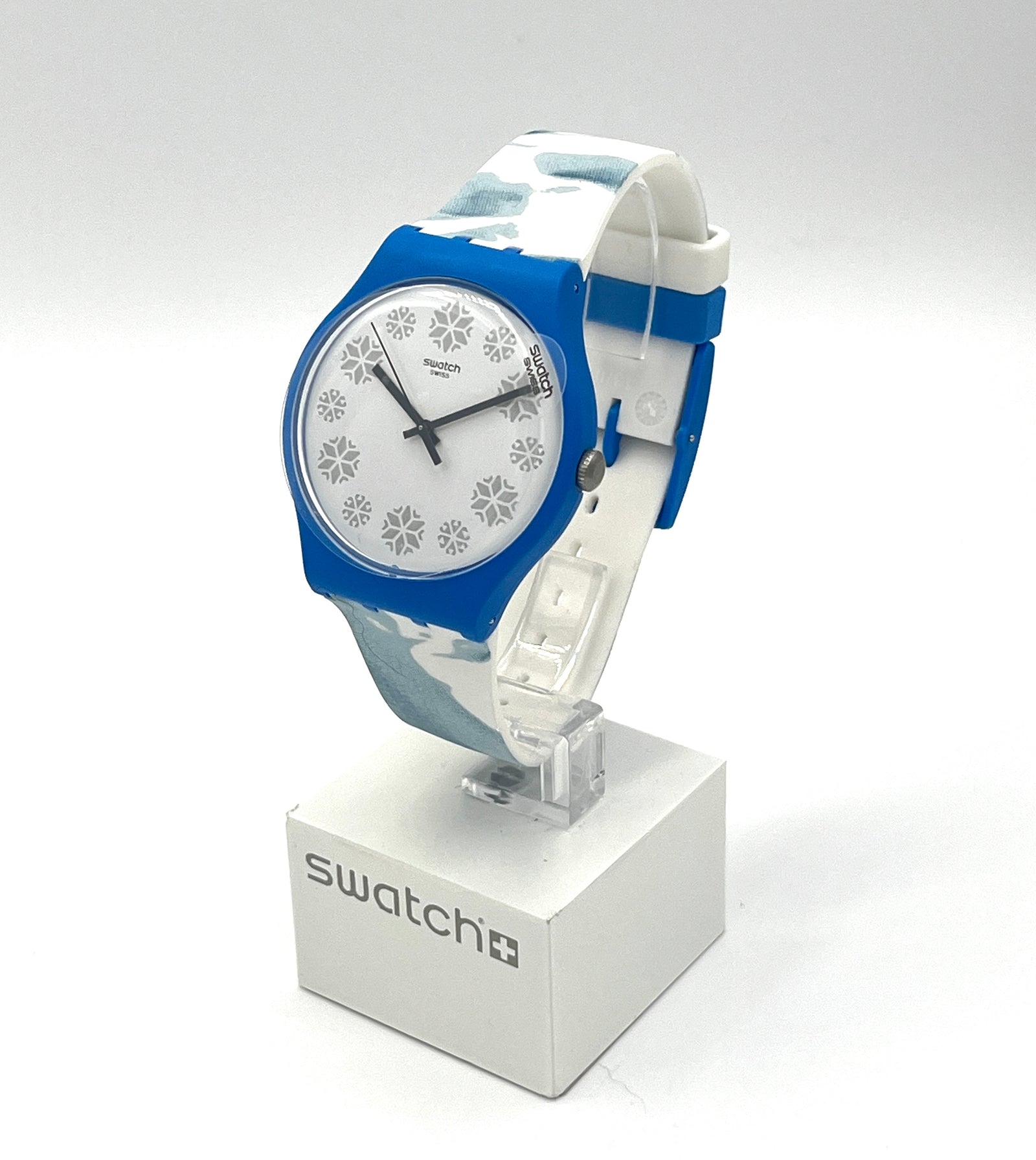 Swatch New Gent DREAM OF SNOW Équipe Olympique américaine SUOZ275 (2018)