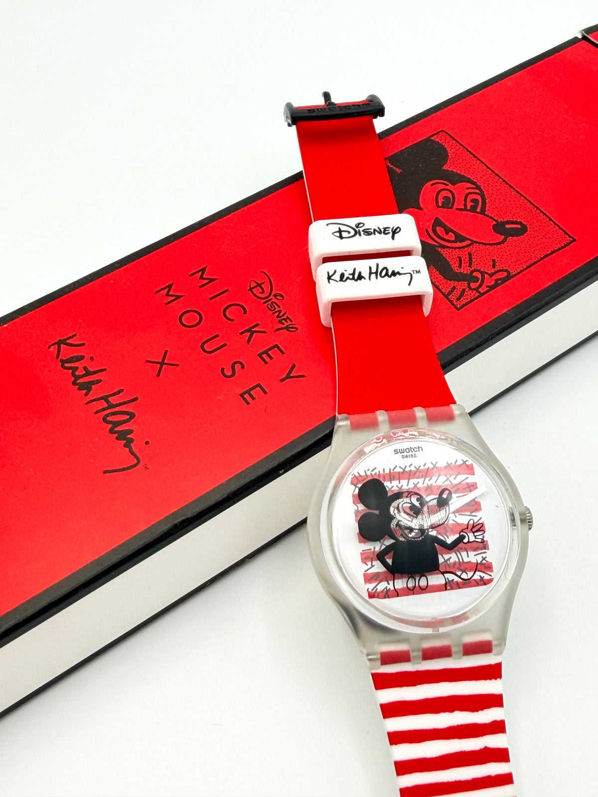 Swatch Gent Special Mickey MOUSE MARINIÈRE by Keith Haring GZ352