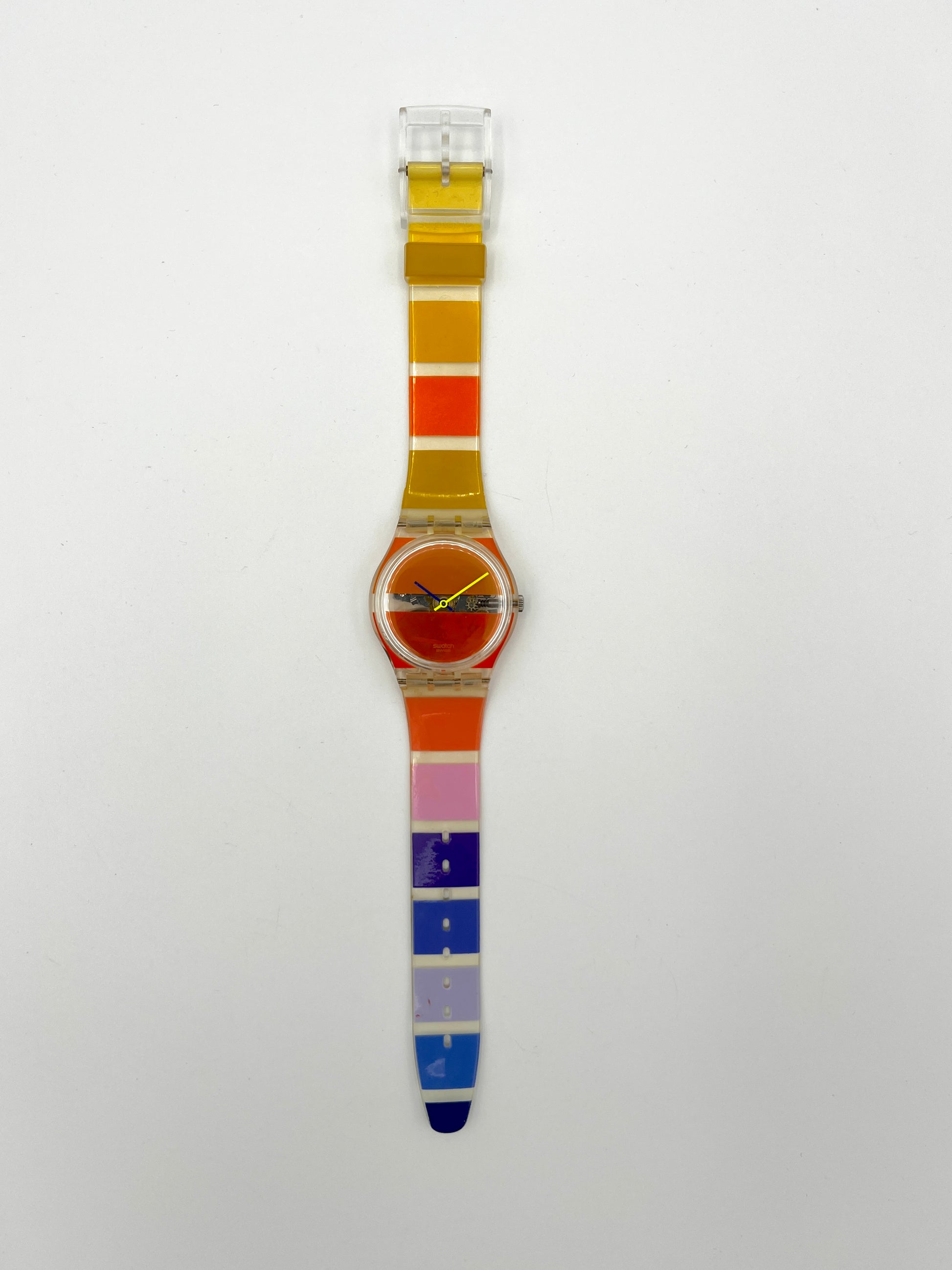 Swatch Gent ORANGE PAINTED TIME GK378 (2002)