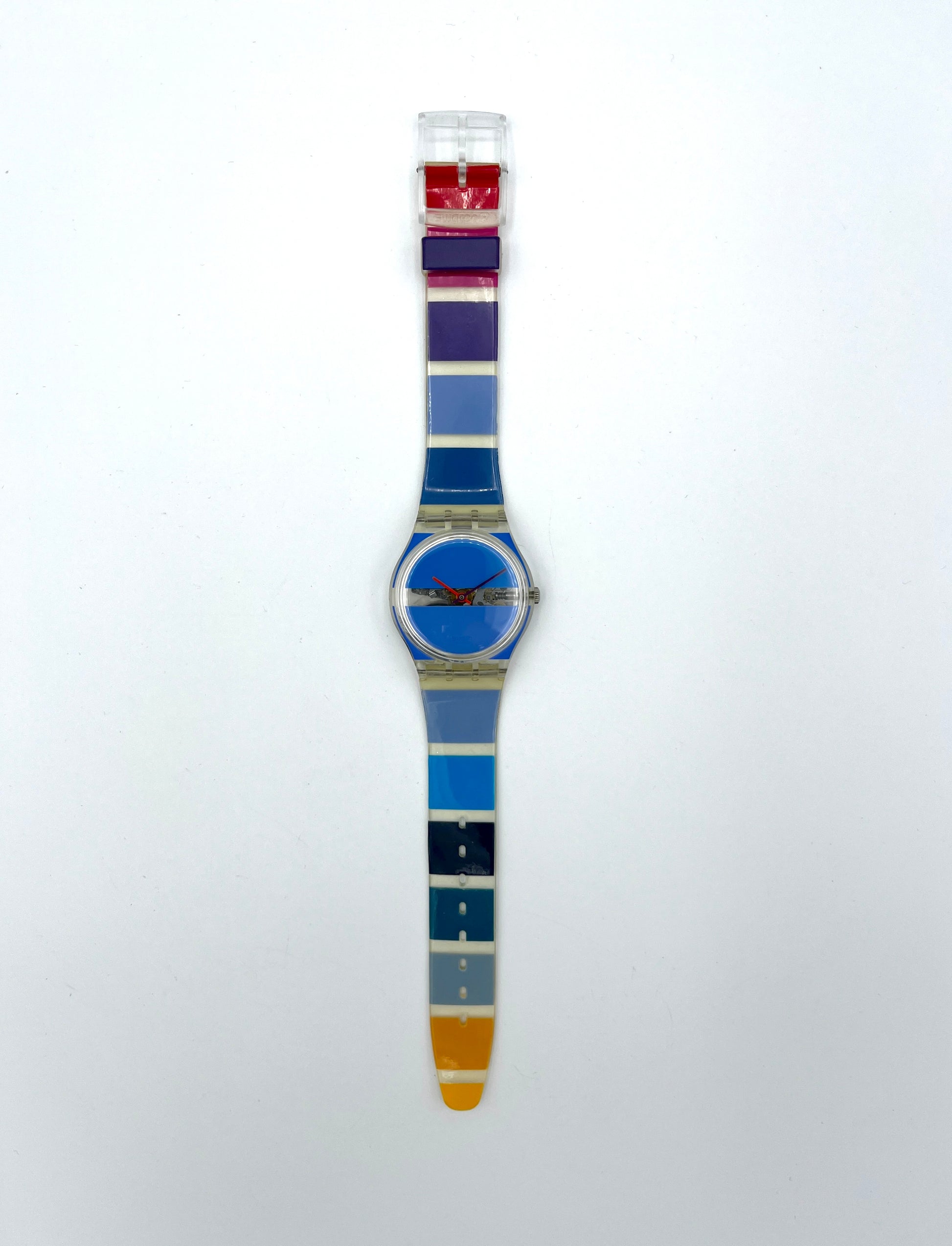 Swatch Gent Blue Painted Time by Stephen Dean GK376 (2002)