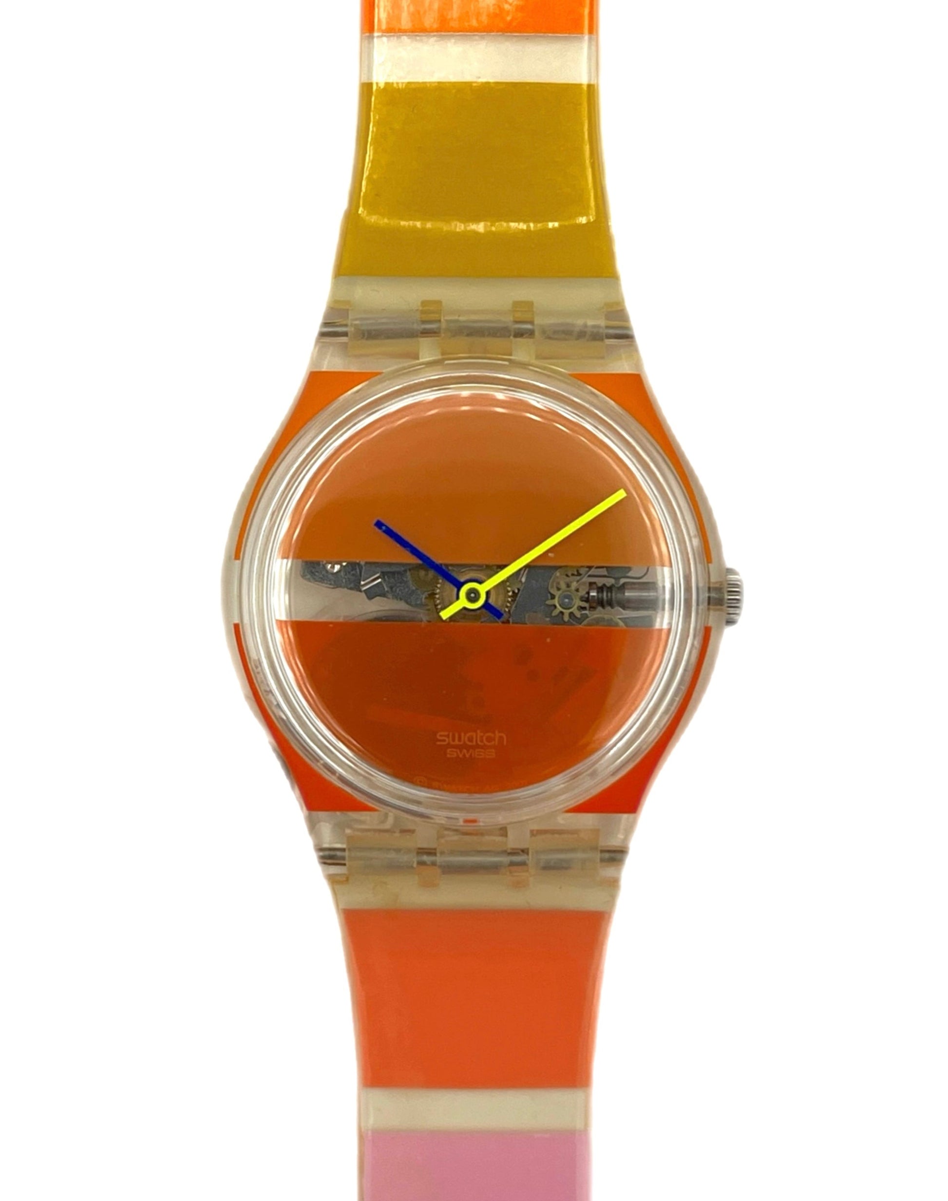 Swatch Gent ORANGE PAINTED TIME GK378 (2002)