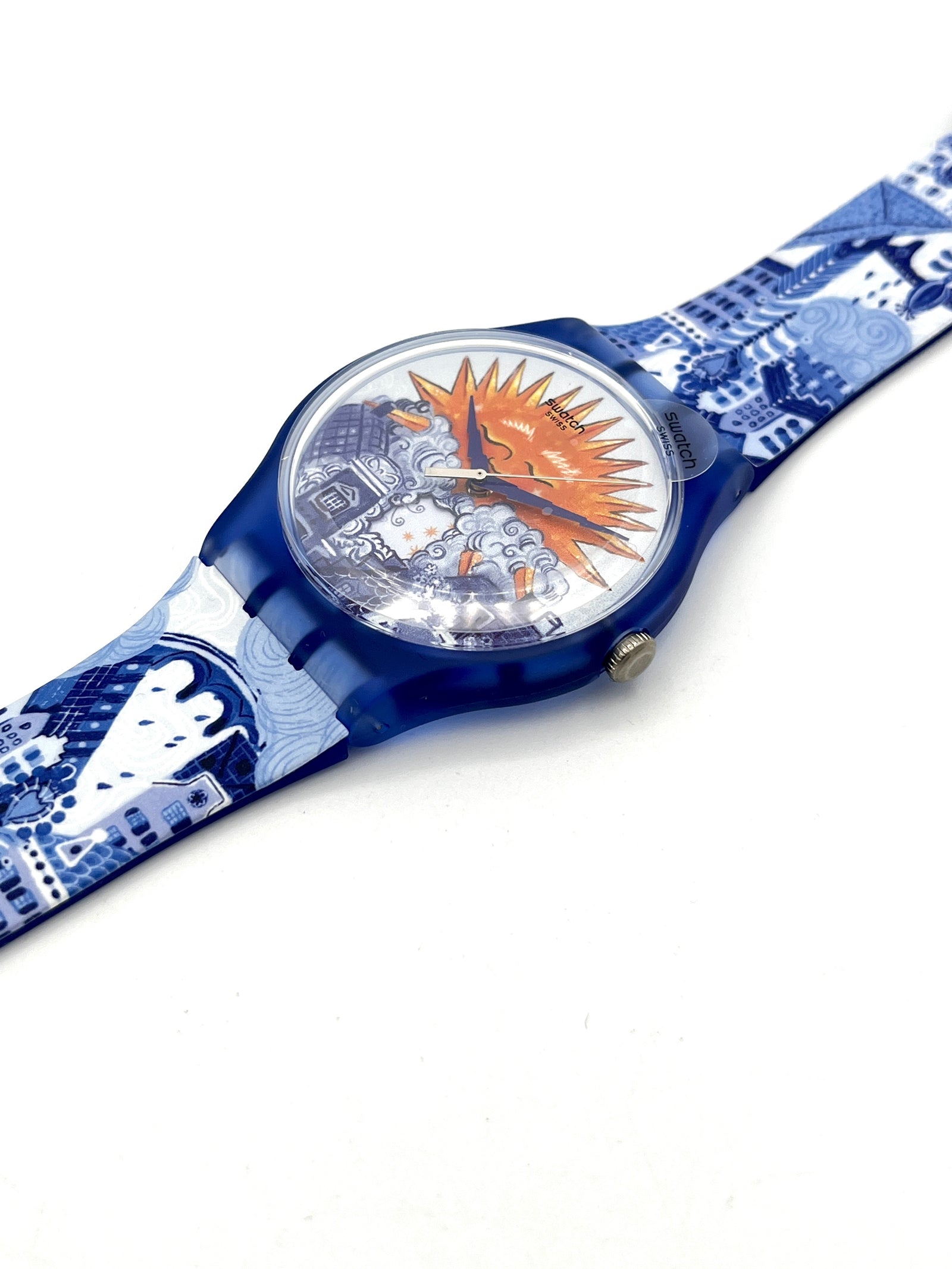 Swatch New Gent UNE PROMESSE DE SOLEIL - AMSTERDAM Destination Art Special SO29Z707 (2026)