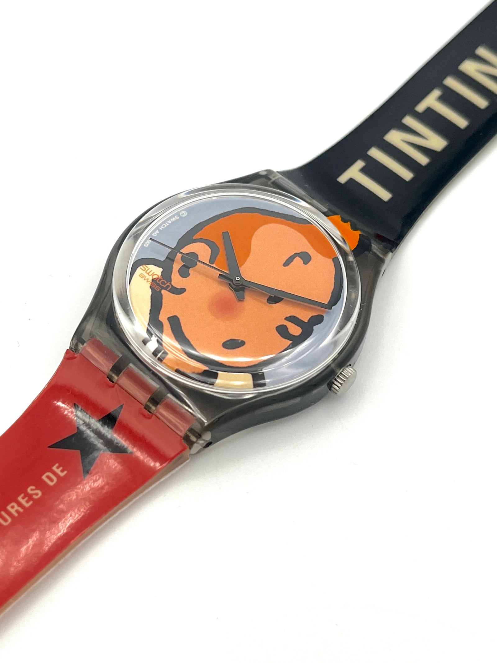 Swatch Gent Les Aventures de TINTIN GM165 (2004)