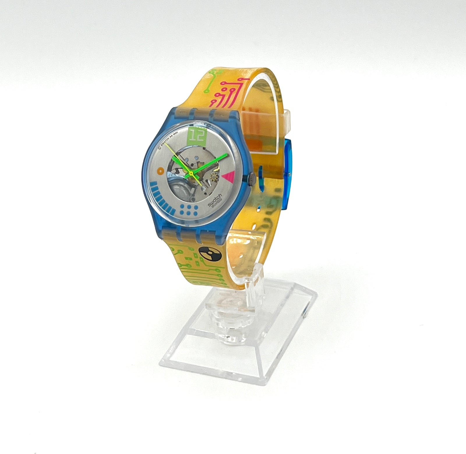 Swatch Gent COMPUTRIP GN108 (1990)