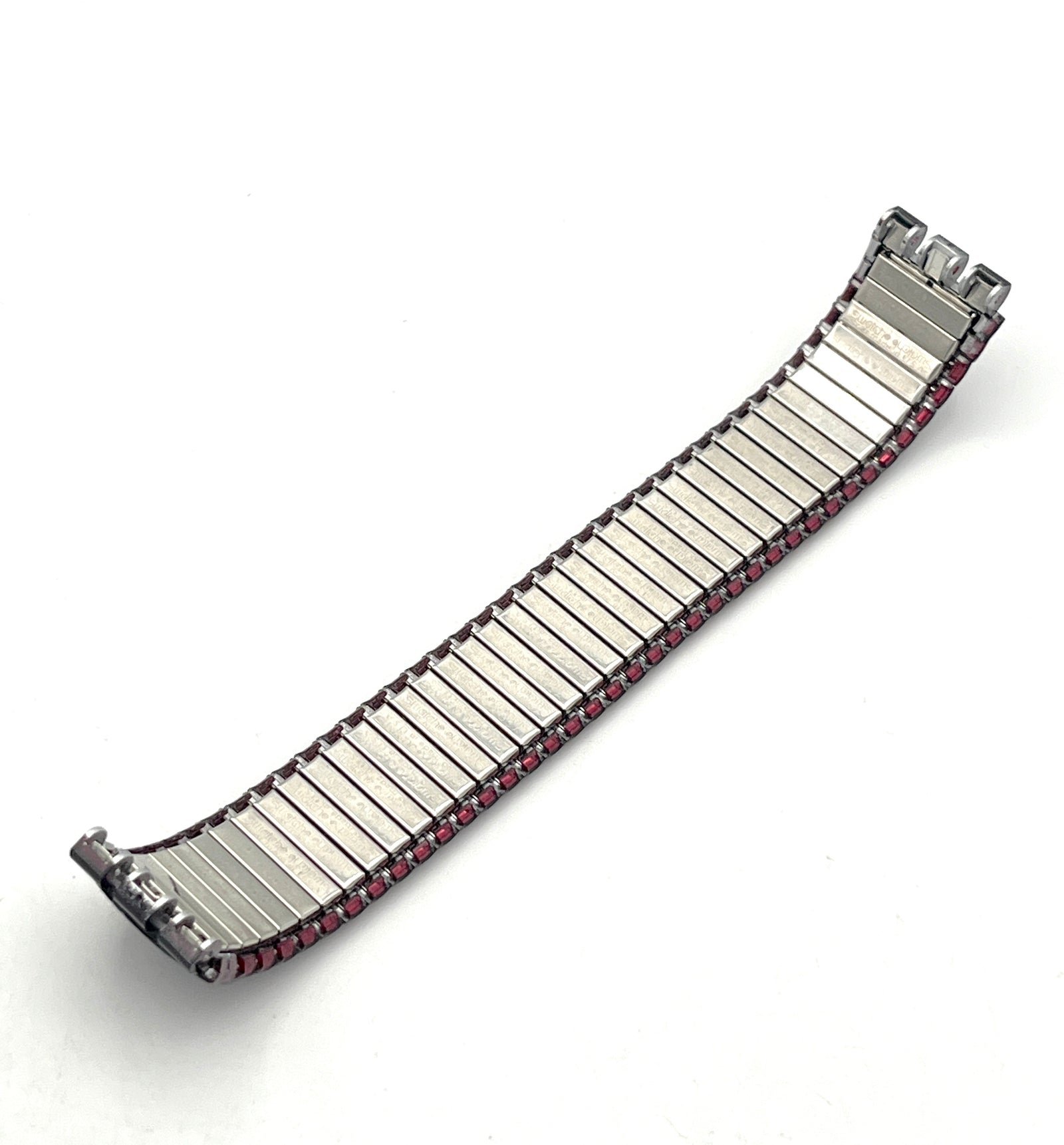 Bracelet de rechange métallique flexible pour Swatch 19 mm RED SNAPPER ASBM105 (1996)