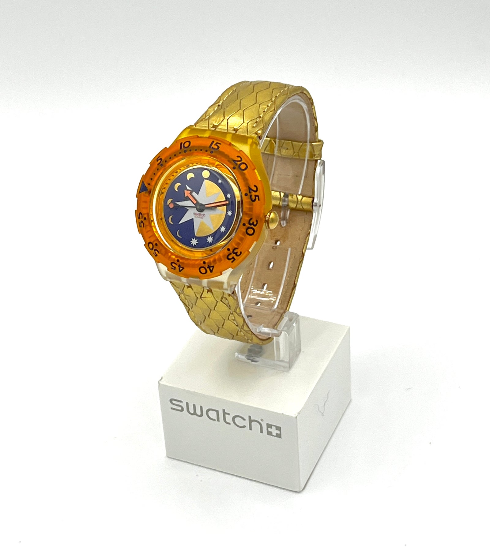 Swatch Scuba 200 GOLDEN ISLAND SDK112 (1993)