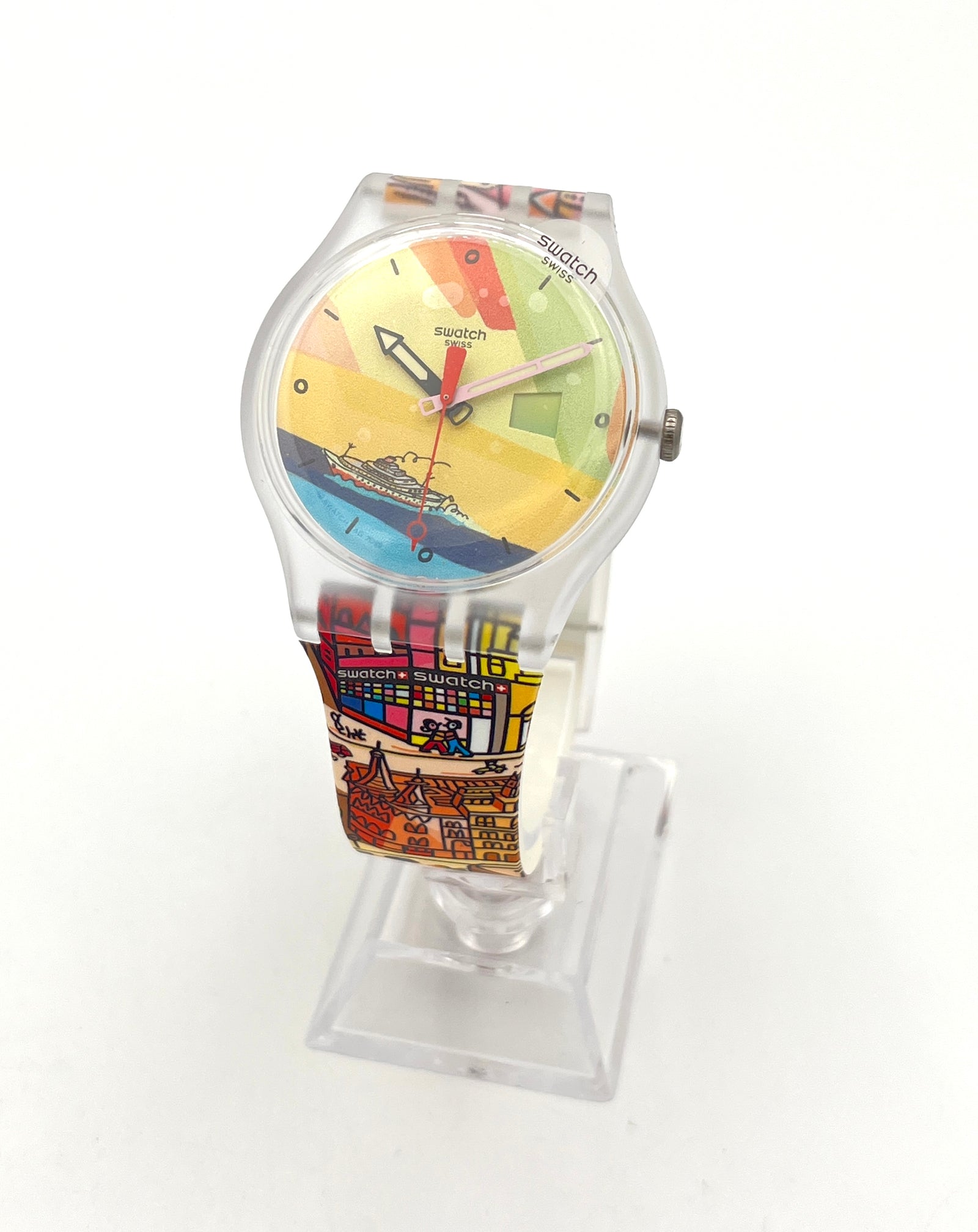 Swatch New Gent GRANCELONA - Édition spéciale Destination Art BARCELONA SO29Z708 (2026)