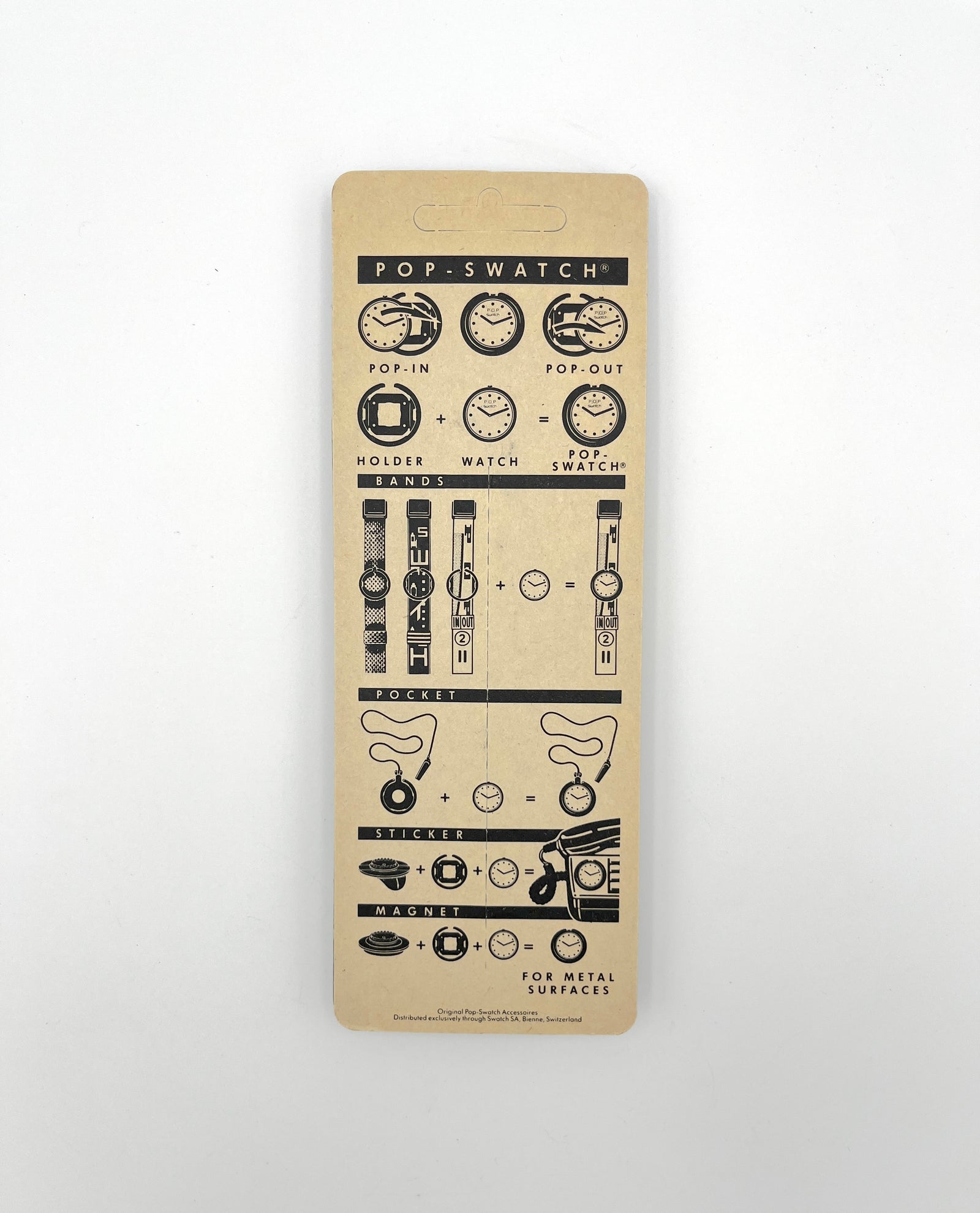 Replacement Band For Pop Swatch PLEASURE GARDEN APWK152 (1991)