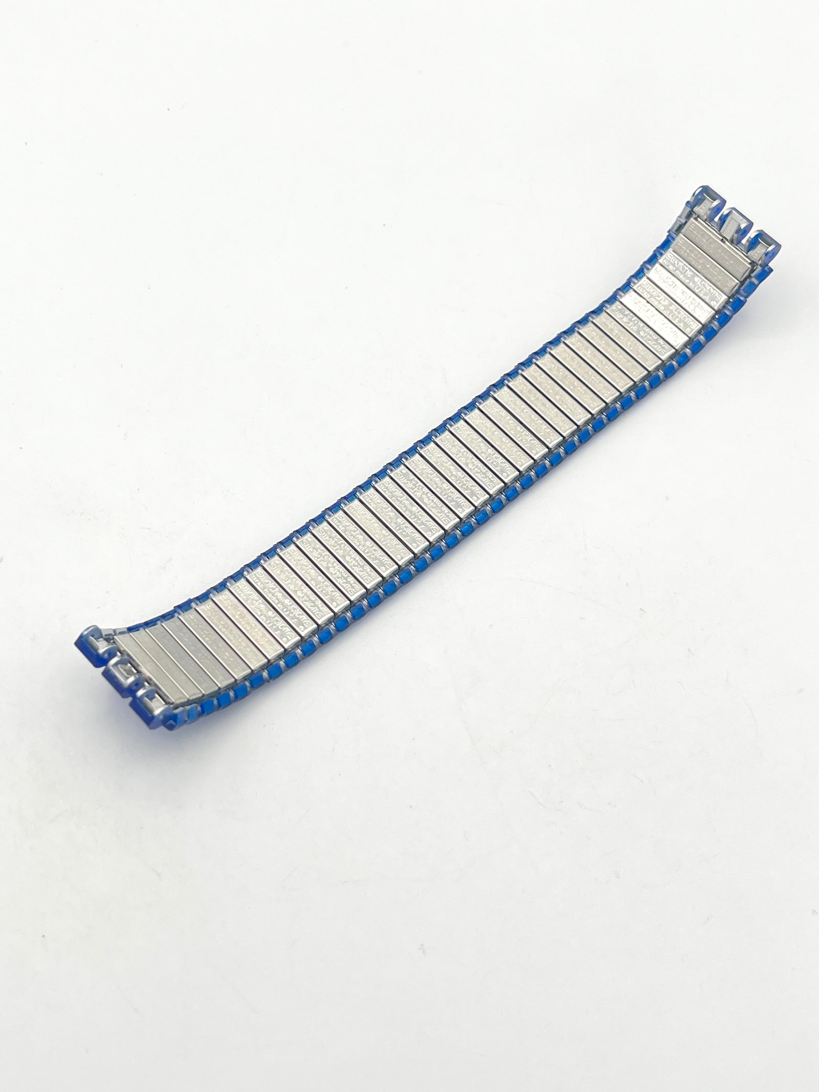 Bracelet de remplacement flexible en métal 19 mm Swatch MAREGGIATA ASBS100