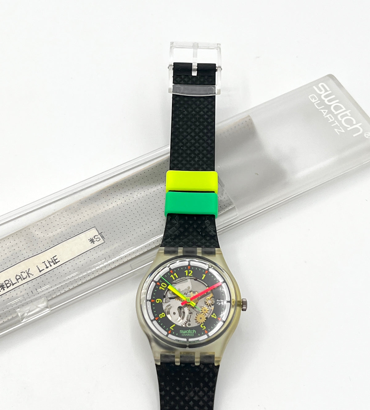 Swatch Gent BLACK LINE GK402 (1992)