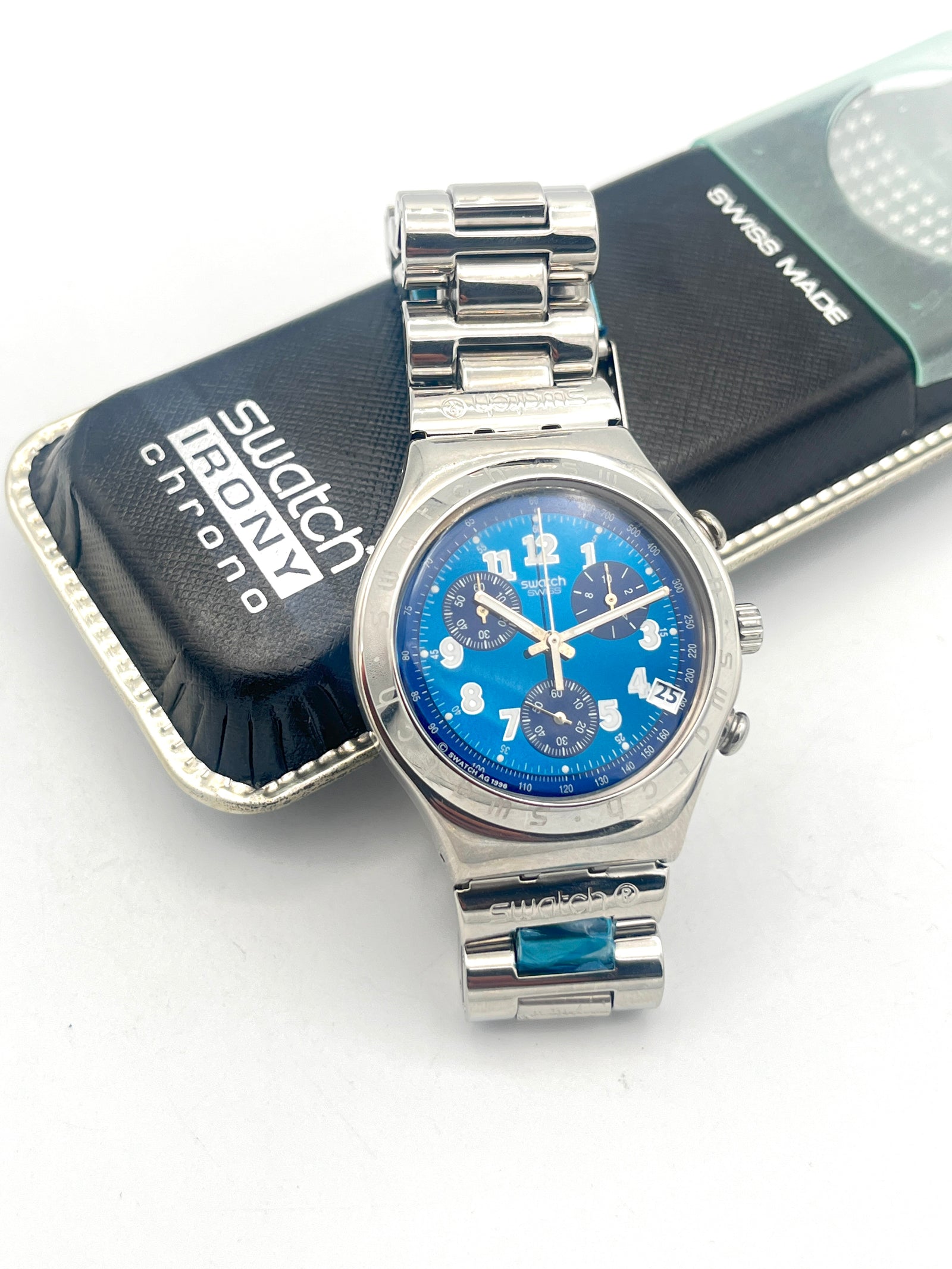 Swatch Irony Chrono SECRET AGENT YCS401G (1997)