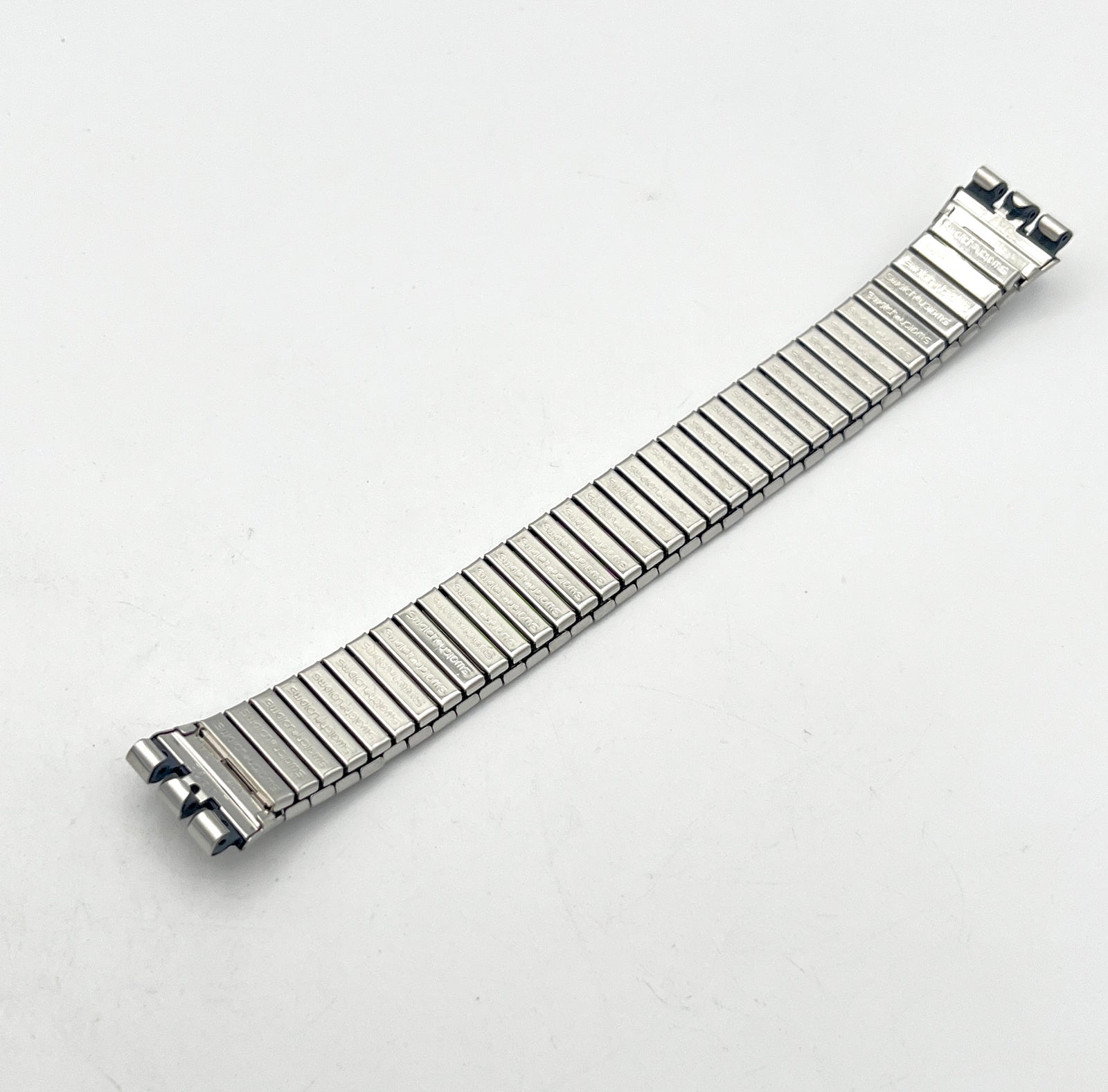 Bracelet de remplacement Swatch 17 mm Flex FILET ARGENT AGK186