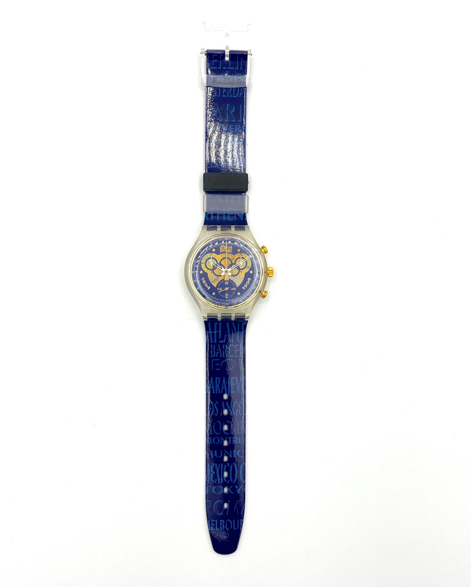 Swatch Chrono SCZ101 Olympic IOC 100 Years (1994)
