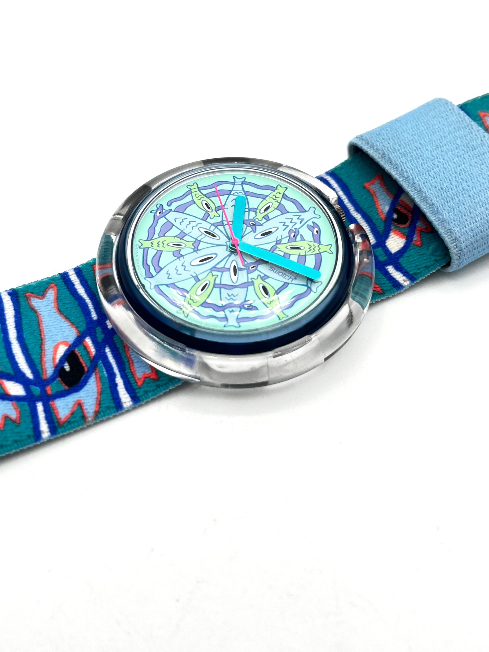 Pop Swatch BLUB BLUB de Massimo Giacon PWN106 (1992)