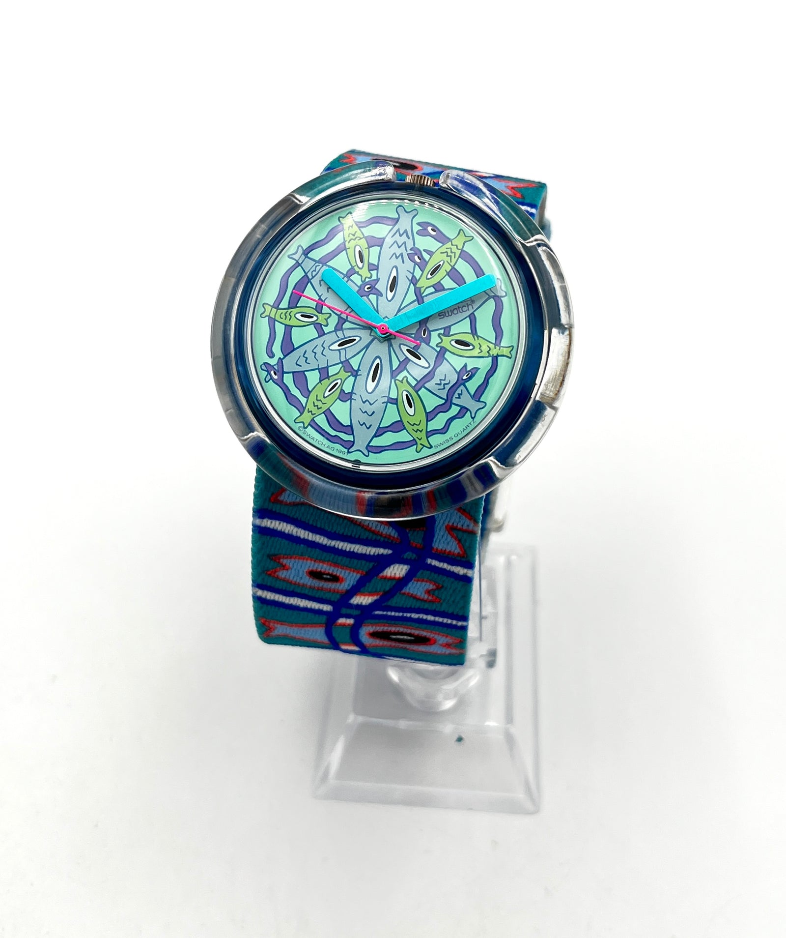 Pop Swatch BLUB BLUB de Massimo Giacon PWN106 (1992)