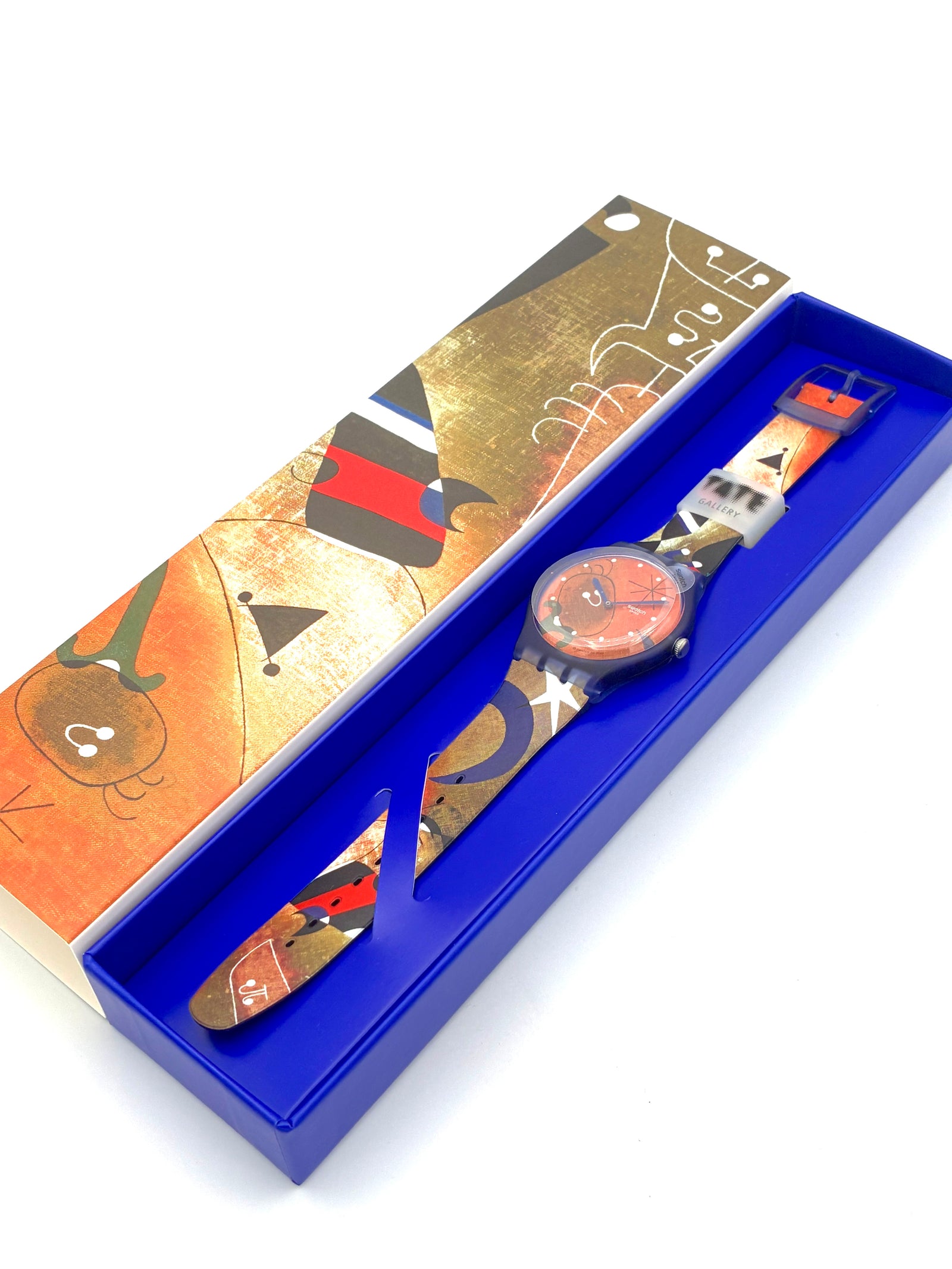 Swatch La Femme et l'Oiseau de Miró au Clair de Lune SO29Z136 (2022)