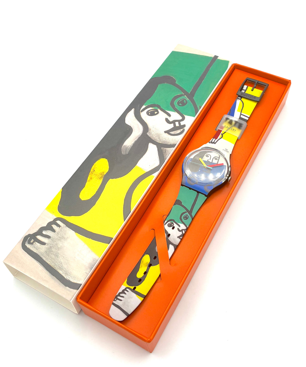 Swatch Art Special Leger DEUX FEMMES TENANT DES FLEURS SUOZ363