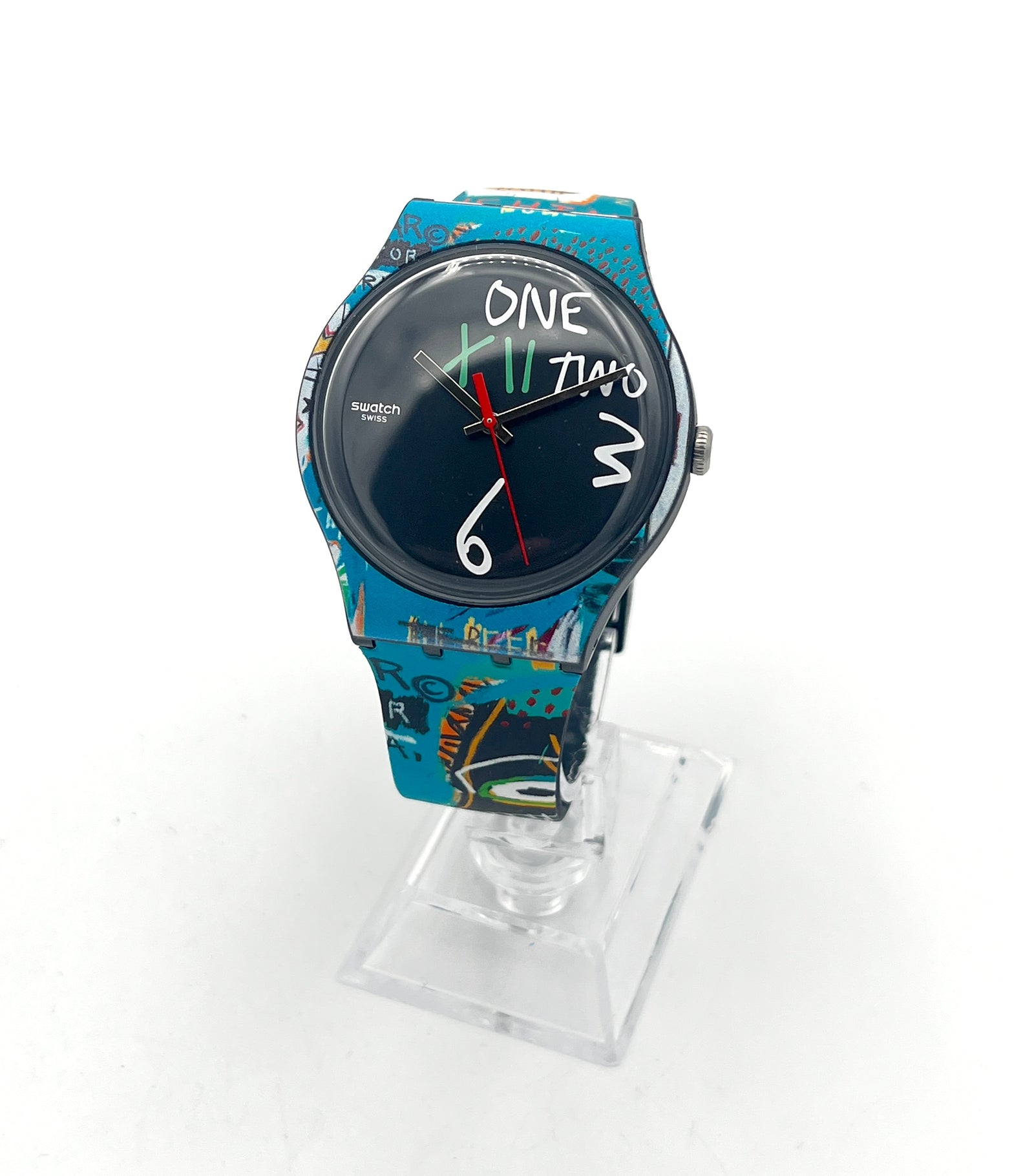 Swatch New Gent ISHTAR BY JEAN-MICHEL BASQUIAT SUOZ356 (2023)