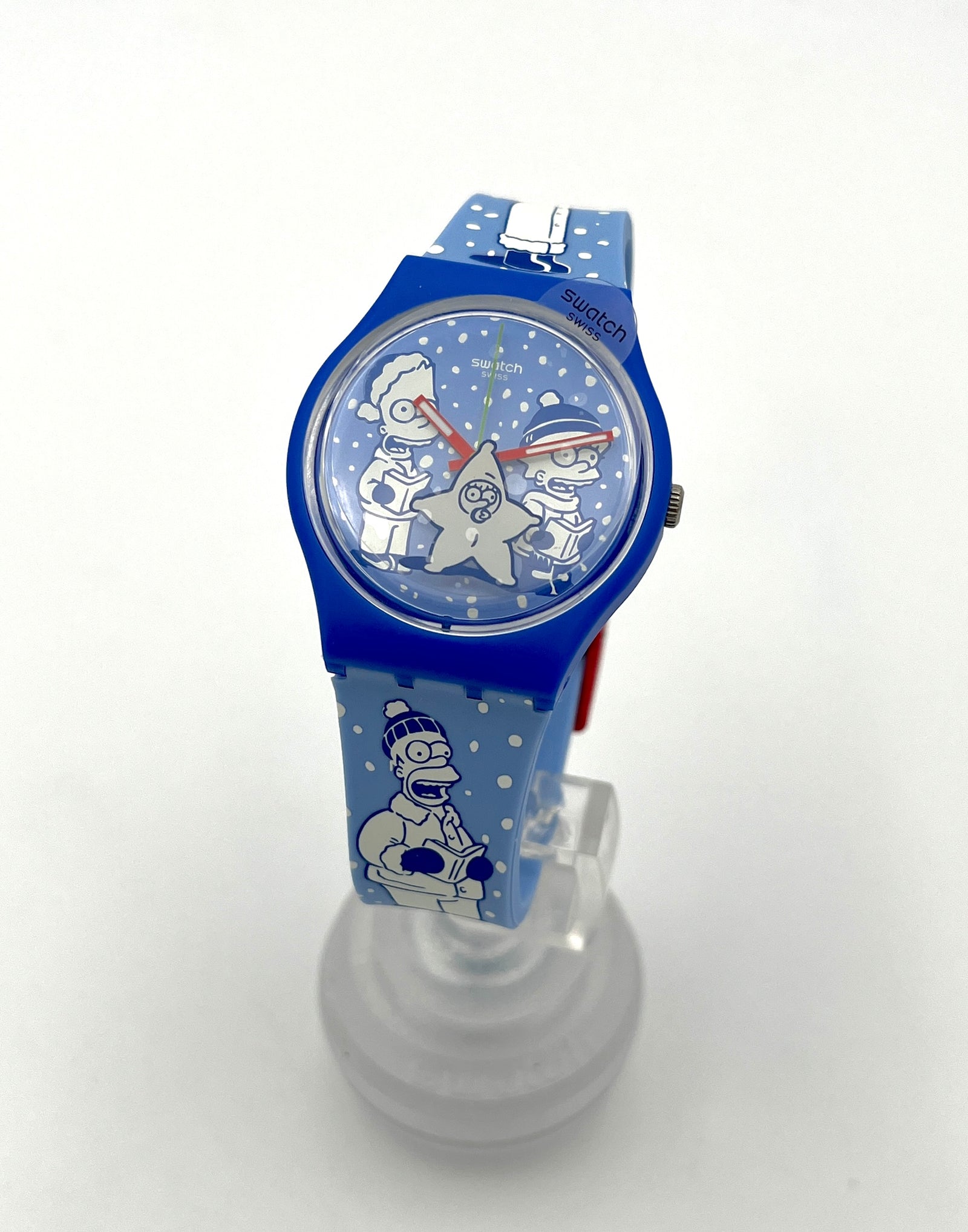 Swatch Gent TIDINGS OF JOY The Simpsons Spécial Noël SO28Z126 (2023)