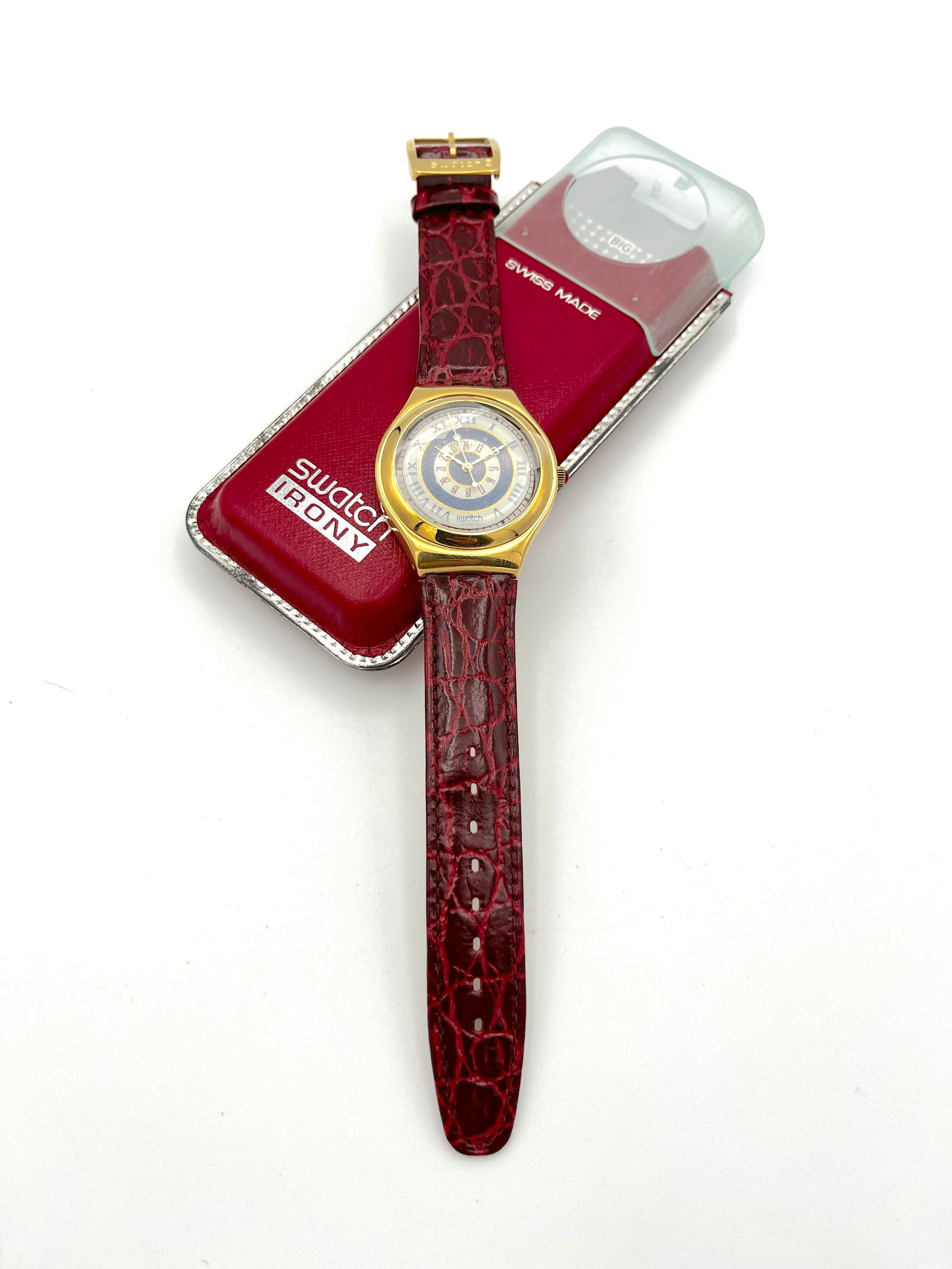 Swatch Irony Big SANGUE BLU YGG102 (1995)