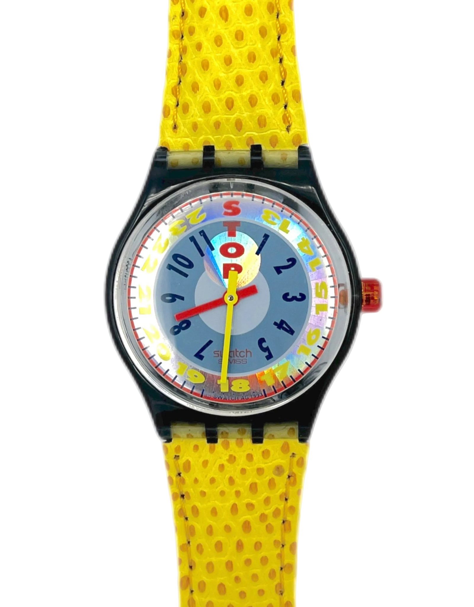 Swatch Stop Watch YELLOW STAR SSM102 (1994)