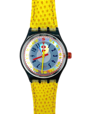 Swatch Stop Watch YELLOW STAR SSM102 (1994)
